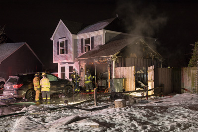 house fire at 115 Pinehurst Drive in Mundelein IL 1-6-18 shapirophotography.net Larry Shapiro photographer